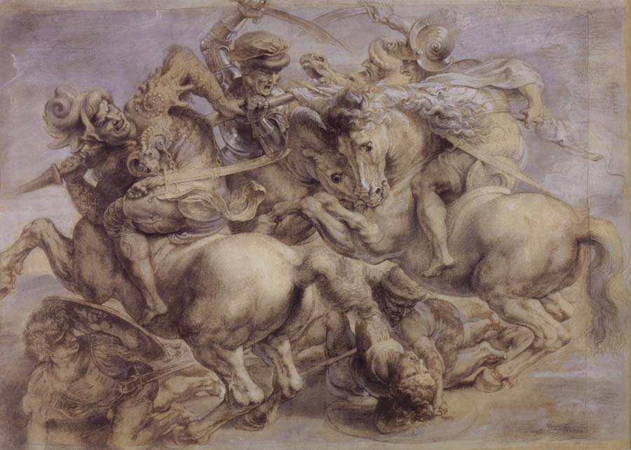 Peter Paul Rubens The fight for the standard